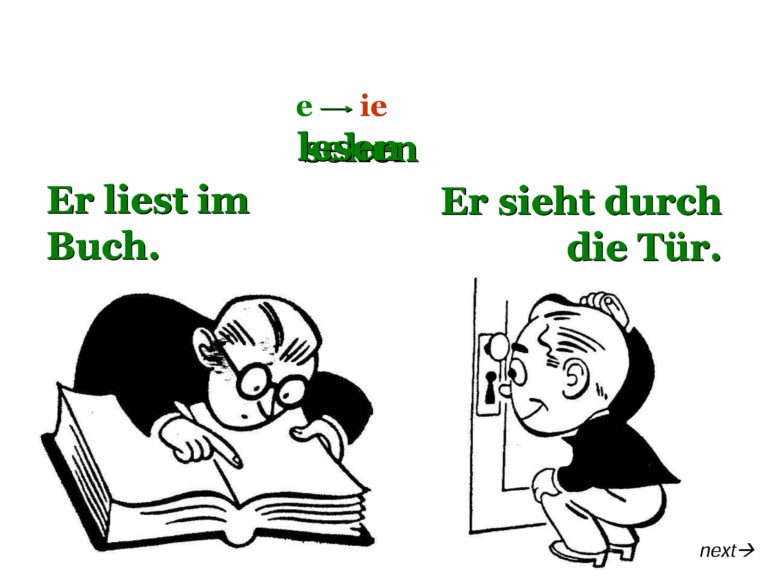 german-stem-changing-verbs-deutsch-lernen