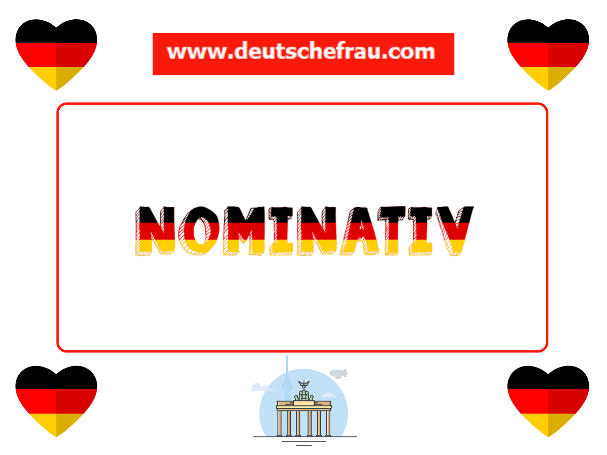 The Nominative Case in German PDF