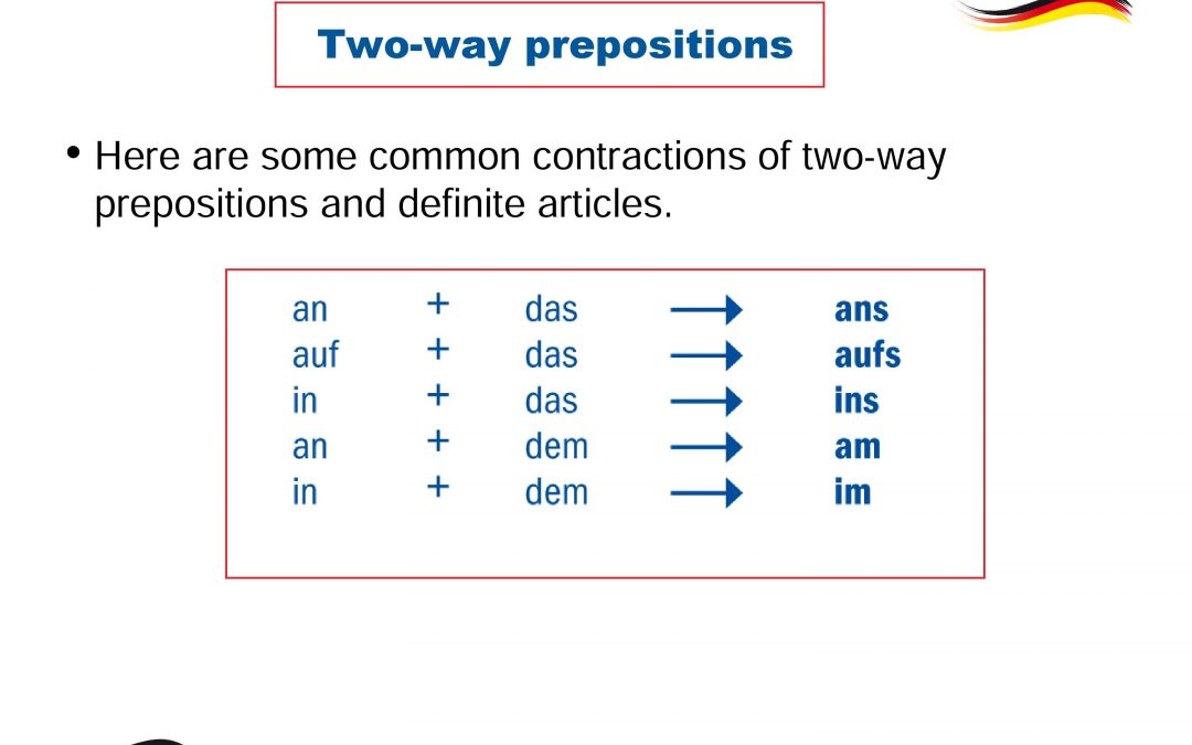 German Subject Pronouns