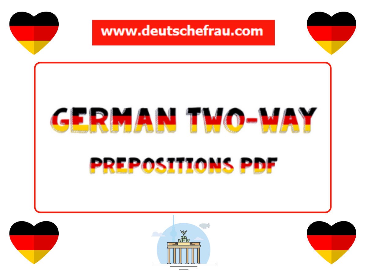German Two-Way Prepositions PDF