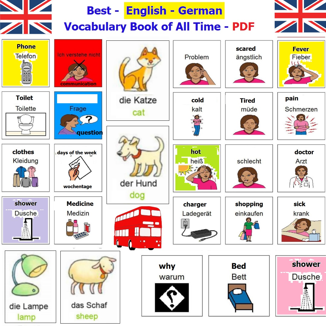 Best German – English Vocabulary Book of All Time – PDF